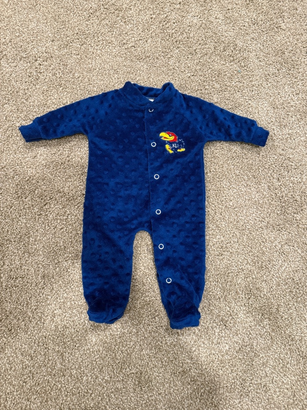 0-3 University of Kansas onesie